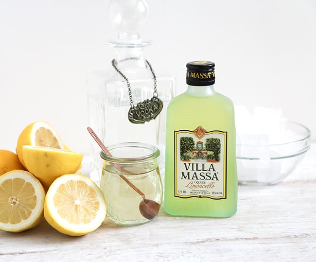 Sparkling Limoncello Vodka | The Little Epicurean