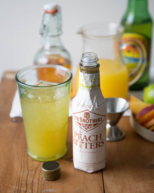 Ginger Peach Cooler | The Little Epicurean