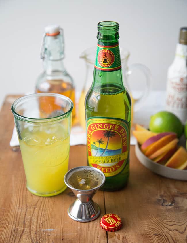 Ginger Peach Cooler | The Little Epicurean