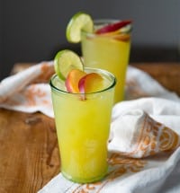 Ginger Peach Cooler | The Little Epicurean