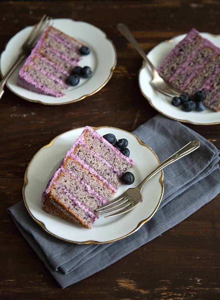 Blueberry Cake | The Little Epicurean