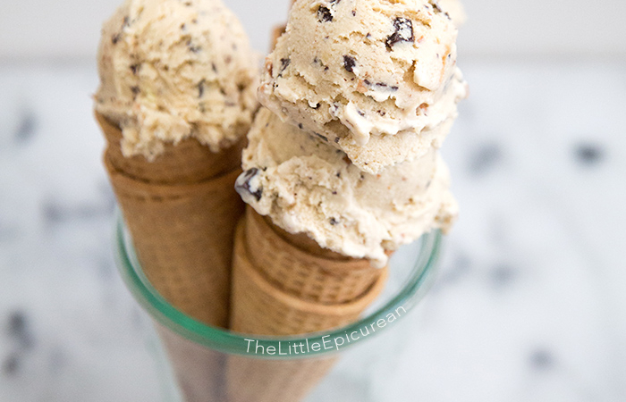 Toasted Coconut & Almond Chocolate Chip Ice Cream
