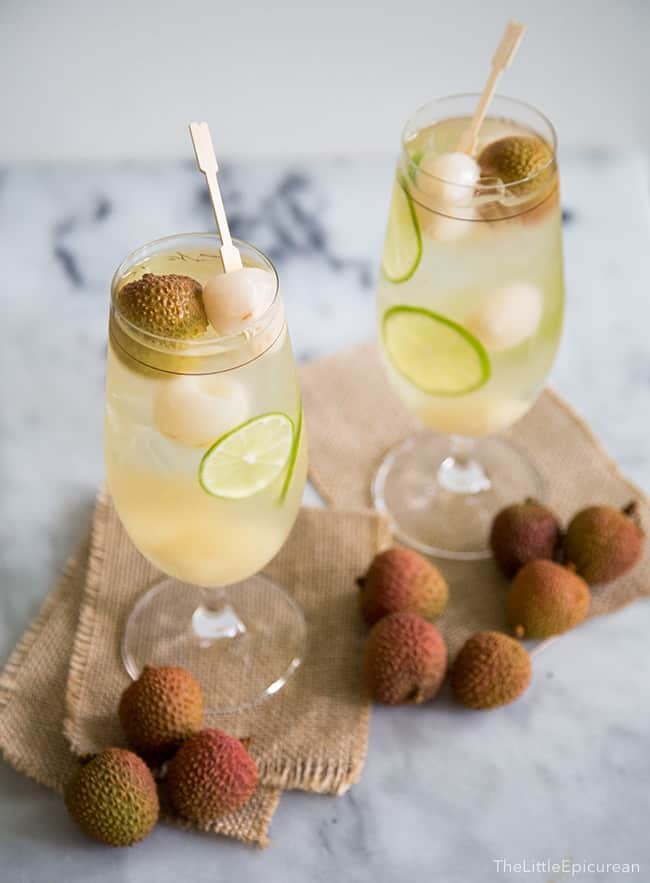 Lychee Sangria