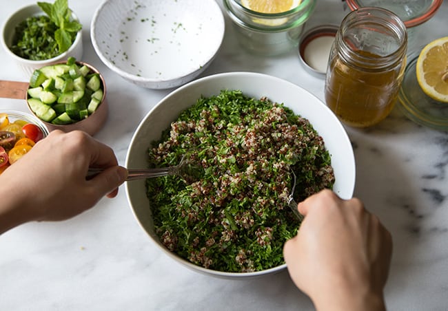 Quinoa Tabbouleh