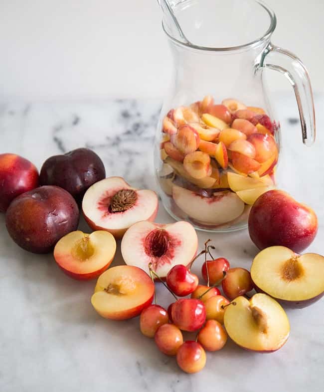 Stone Fruit Sangria