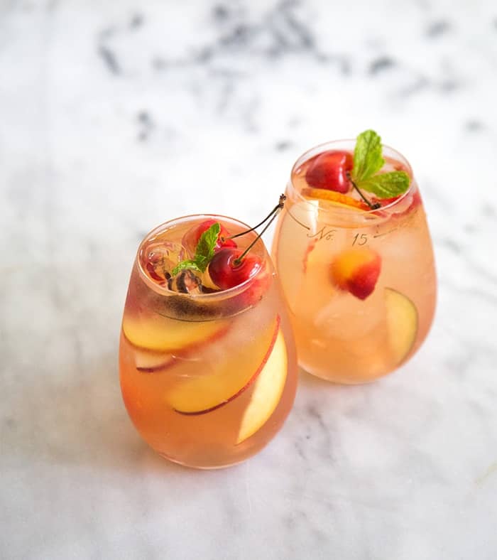 Stone Fruit Sangria