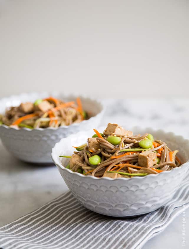 Balsamic Ginger Soba Noodles