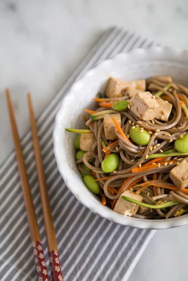 Balsamic Ginger Soba Noodles