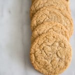 Espresso Gingersnap Cookies