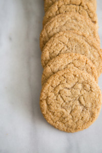 Espresso Gingersnap Cookies