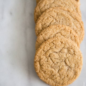 Espresso Gingersnap Cookies