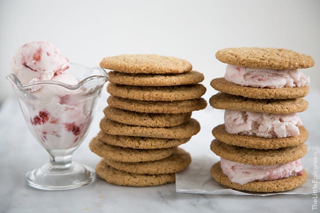 Espresso Gingersnap Cookies