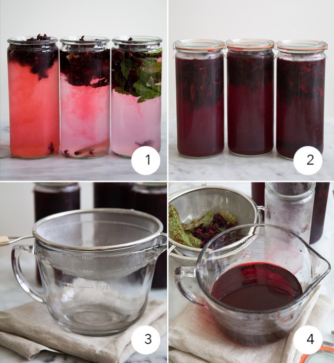 Cold Brew Hibiscus Tea