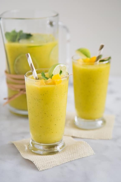Mango Mint Limeade Slush