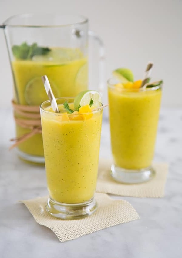 Mango Mint Limeade Slush