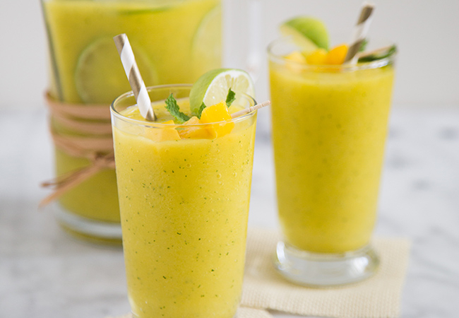 Mango Mint Limeade Slush