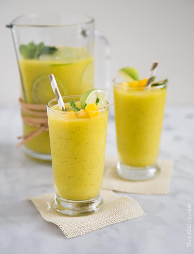 Mango Mint Limeade Slush