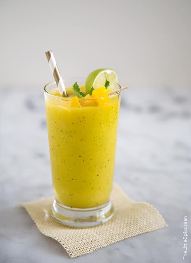 Mango Mint Limeade Slush