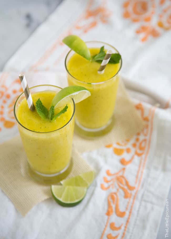 Mango Mint Limeade Slush