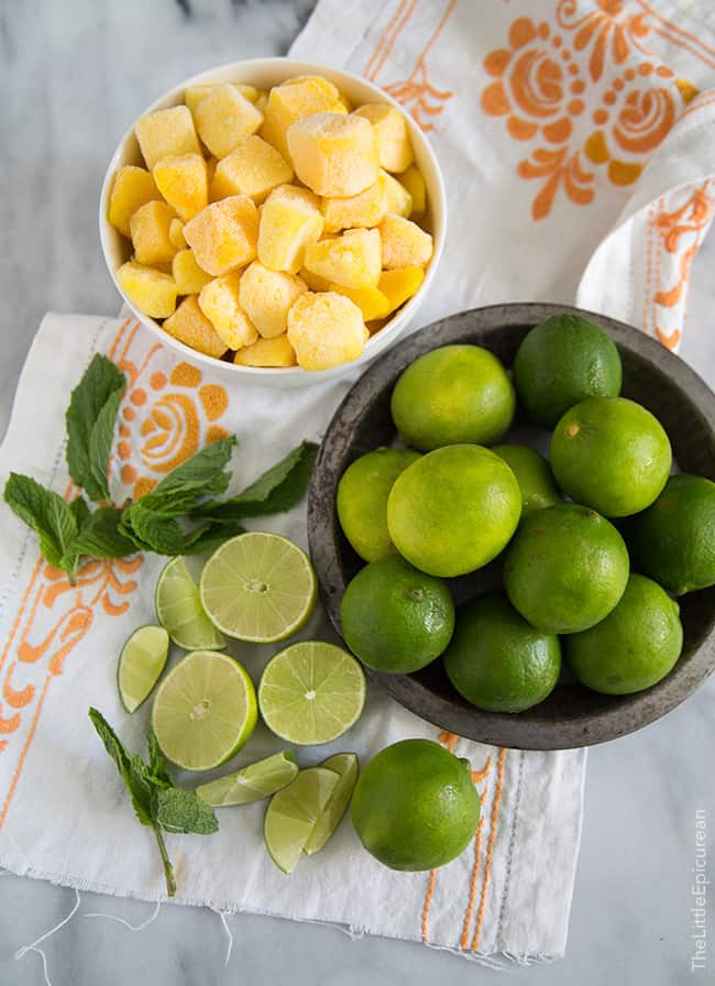 Mango Mint Limeade Slush