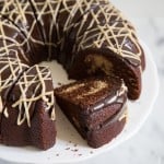Peanut Butter Chocolate Bundt Cake