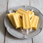 Rum Mango Lassi Popsicles