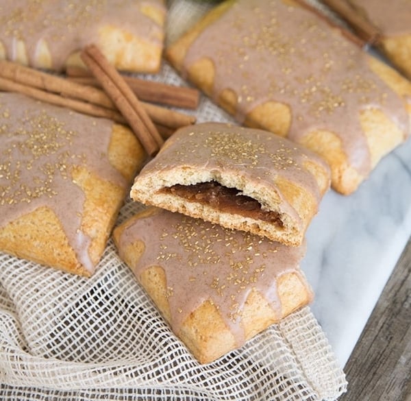 Homemade Apple Cinnamon Pop Tarts | the little epicurean