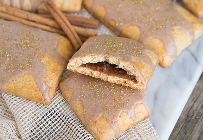 Homemade Apple Cinnamon Pop Tarts | the little epicurean