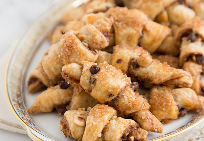 Chocolate Hazelnut Rugelach | the little epicurean