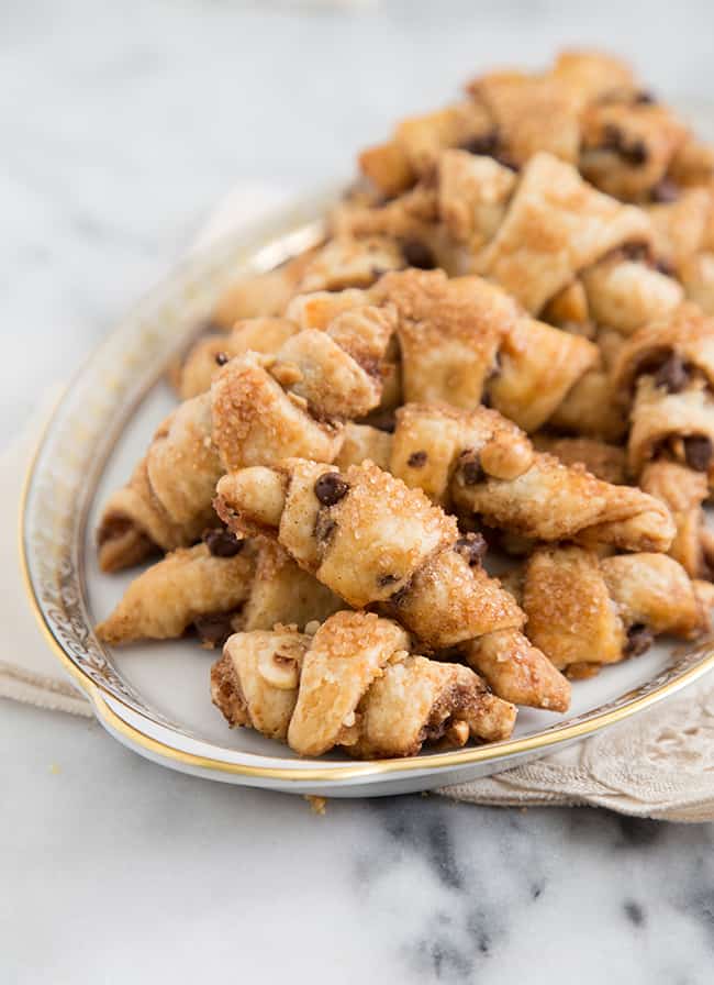 Chocolate Hazelnut Rugelach | the little epicurean