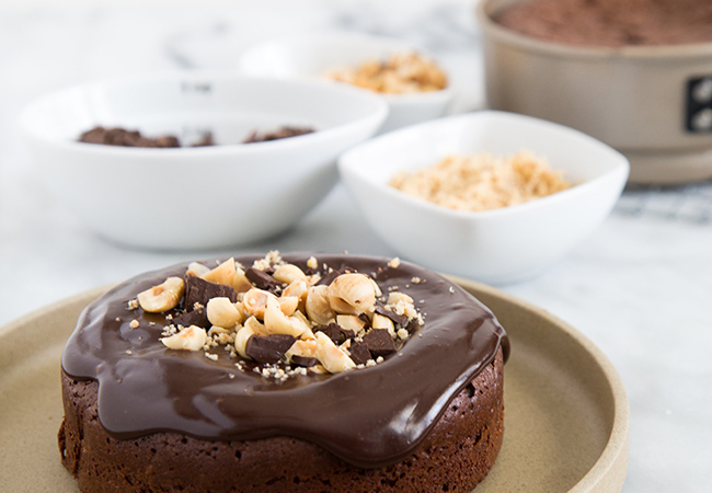 Flourless Chocolate Hazelnut Cake