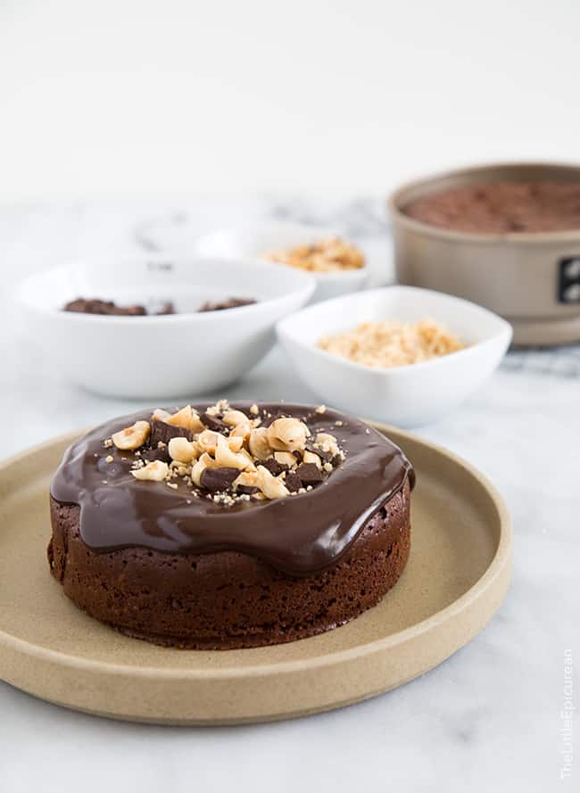 Flourless Chocolate Hazelnut Cake