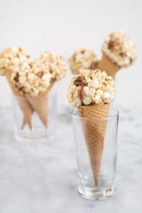 Maple Bacon Popcorn Cones