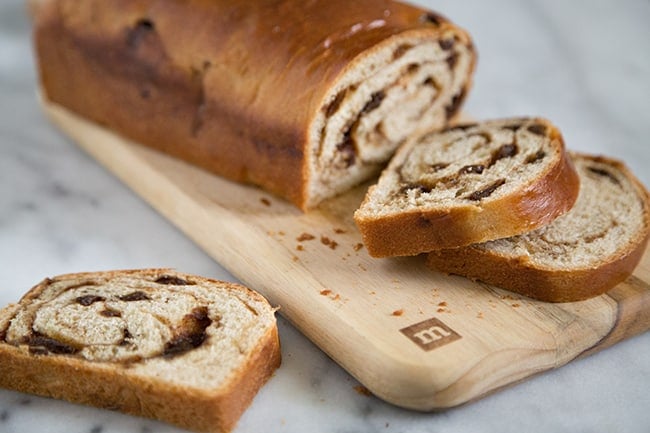 Rum Raisin Cinnamon Bread