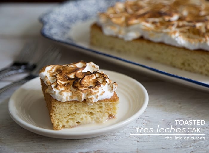 Toasted Tres Leches Cake | the little epicurean