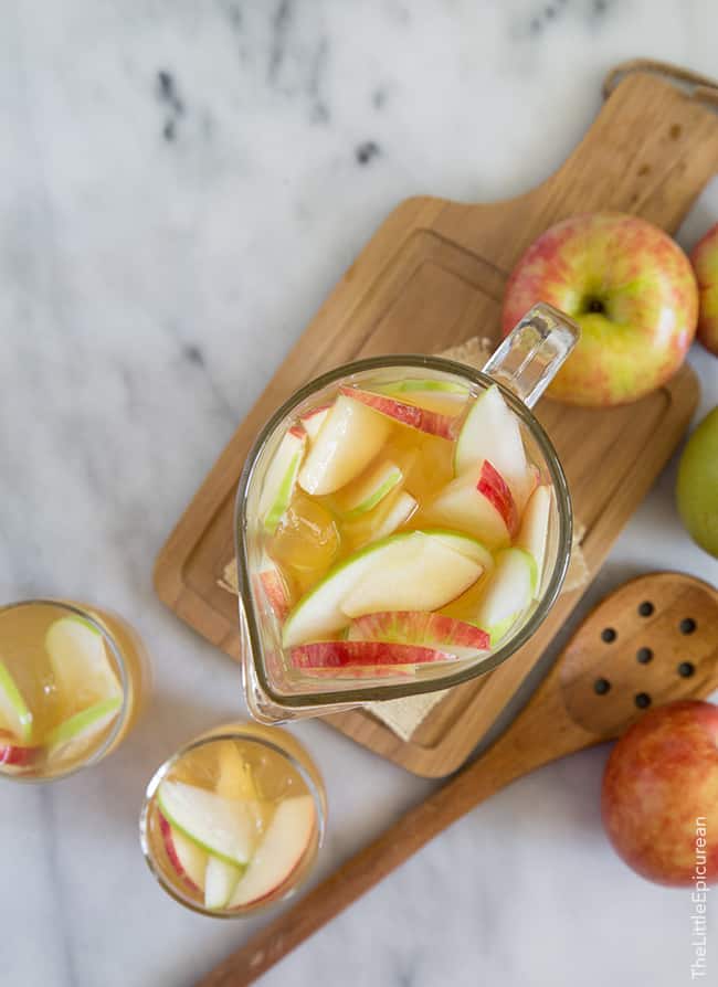 Apple Cider Sangria Pitcher - Being Summer Shores