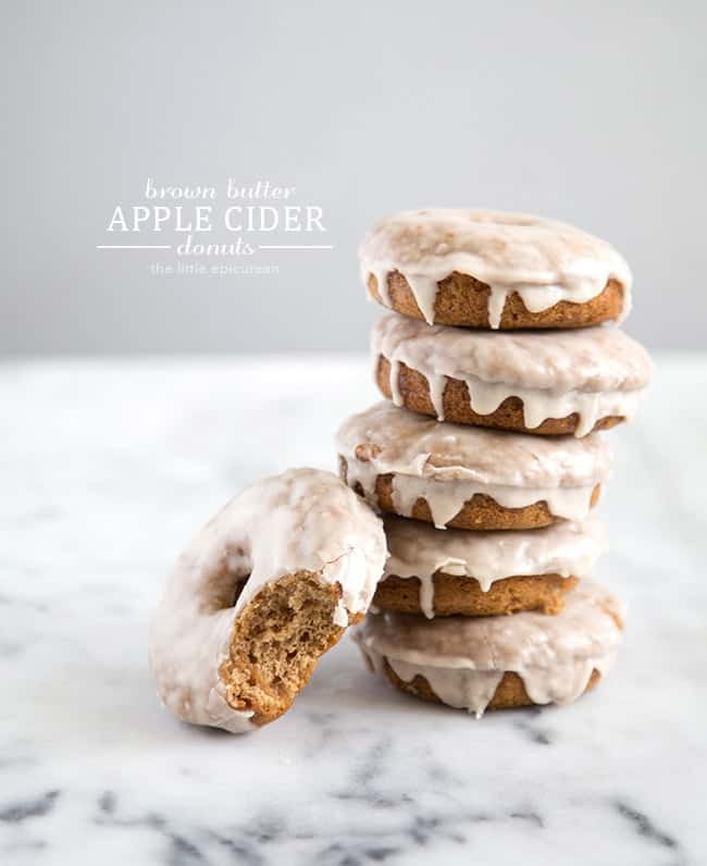 Brown Butter Apple Cider Donuts