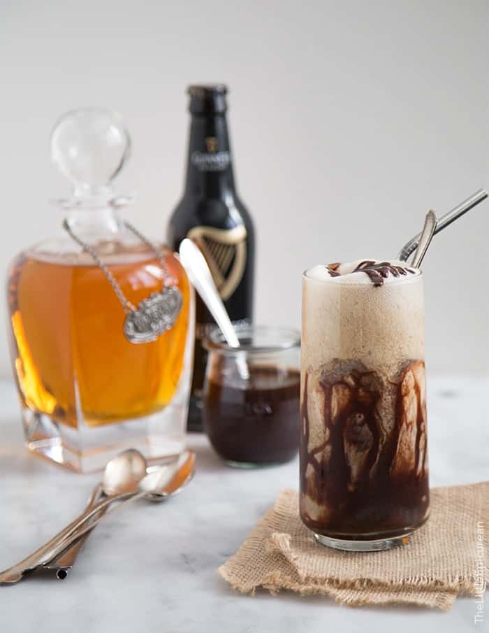 Boozy Whiskey Ice Cream Float | the little epicurean