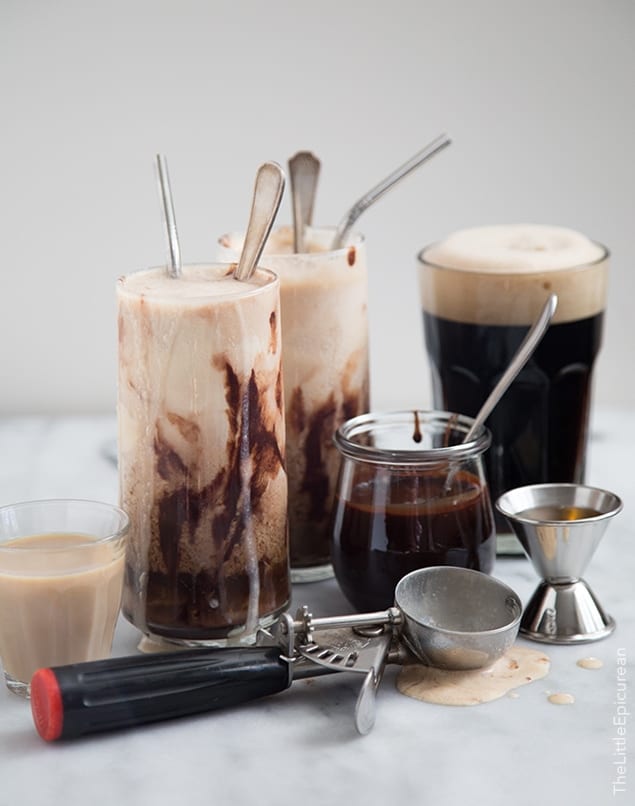 Whiskey Ice Cream Float | the little epicurean