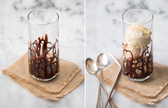 Whiskey Ice Cream Float | the little epicurean