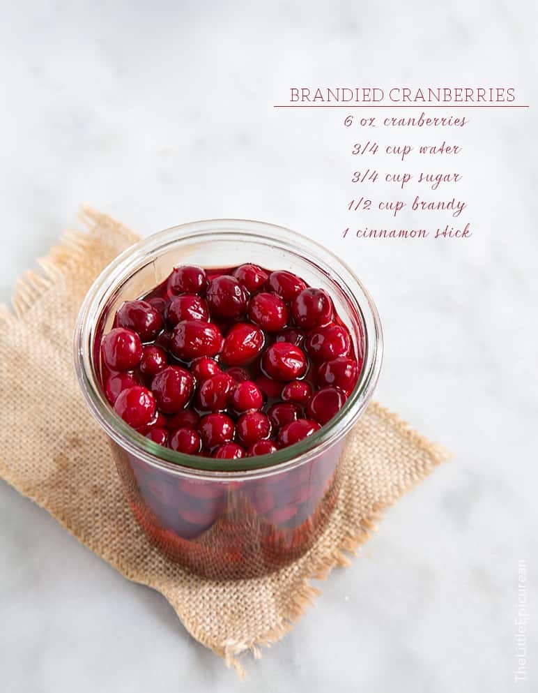 Brandied Cranberries