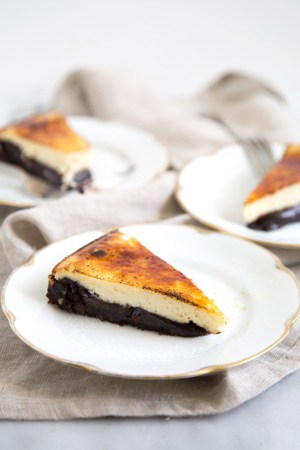 Brulee Cheesecake Brownies (gluten-free)