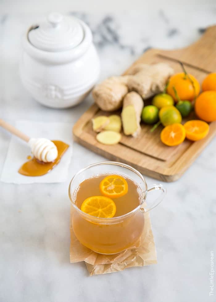 Calamansi Honey Ginger Tea