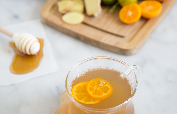 Calamansi Honey Ginger Tea