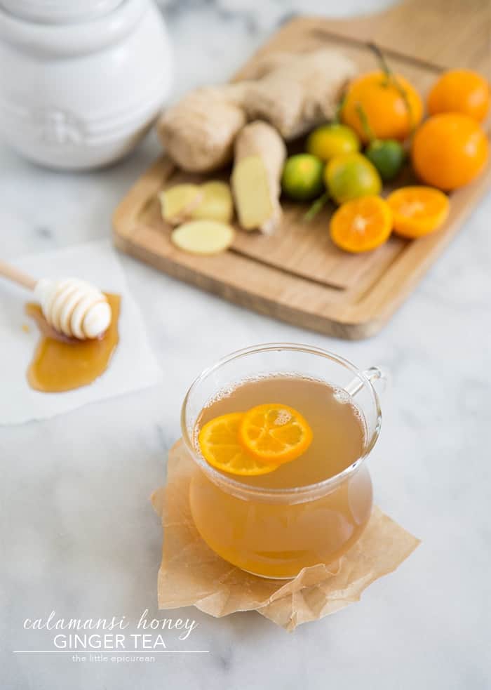 Calamansi Honey Ginger Tea