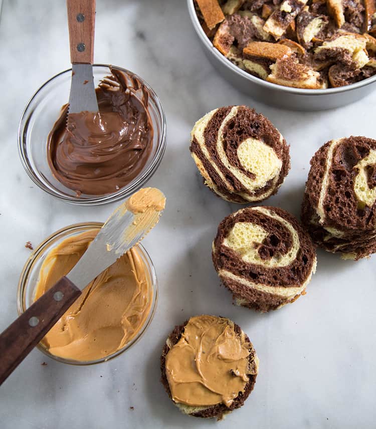 Chocolate Swirl Bread Pudding