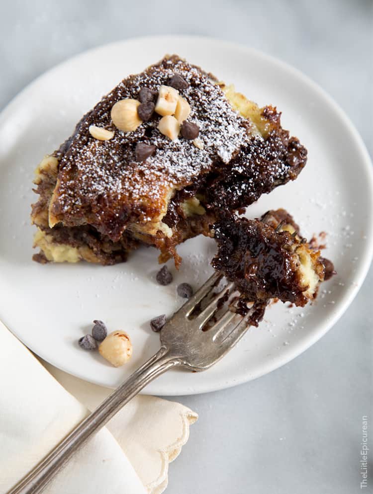 Chocolate Swirl Bread Pudding The Little Epicurean Chocolate Swirl Bread Pudding The Little Epicurean