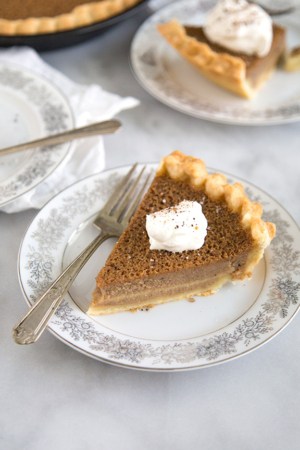 Cinnamon Buttermilk Pie