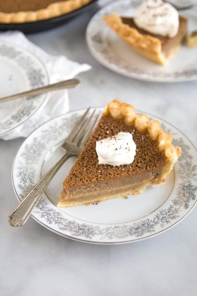 Cinnamon Buttermilk Pie