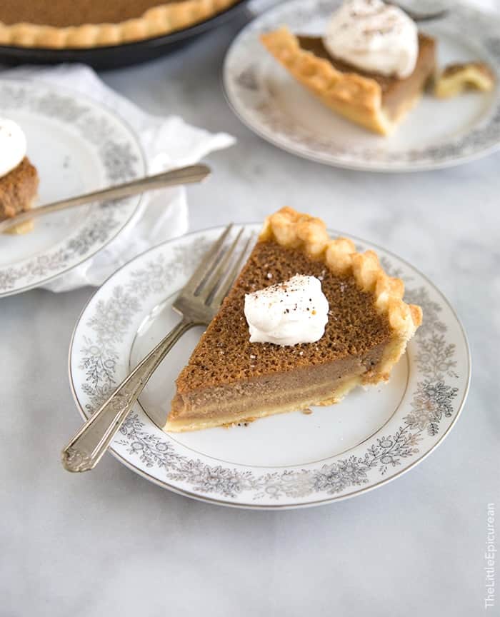 Cinnamon Buttermilk Pie